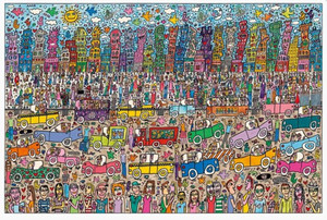Ravensburger Jigsaw Puzzle James Rizzi Crowded City 5000pcs 16+