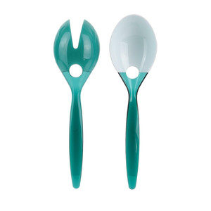 Salad Servers, sea green