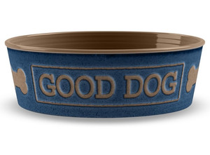 TarHong Good Dog Dog Bowl, indigo, medium, 17cm/1L