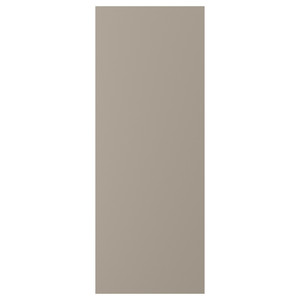 UPPLÖV Cover panel, matt dark beige, 39x103 cm