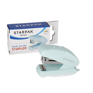 Starpak Mini Office Pastel Stapler, 24/6, 26/6, blue