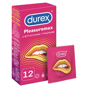 Durex Pleasuremax Condoms 12pcs