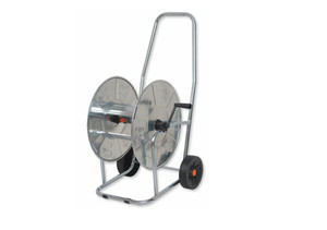 Bradas Hose Reel Cart Solid Zincato 3/4" 90 m