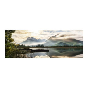 Picture Canvas Lake Views 60 x 150 cm