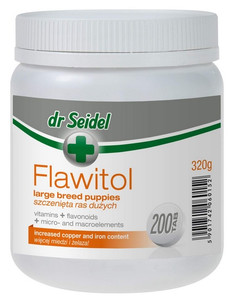 Dr Seidel Flawitol for Large Breed Puppies 200 Tablets