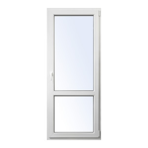 Tilt-and-Turn Balcony Door PVC 865 x 2095 mm, right