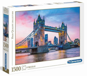 Clementoni Jigsaw Puzzle HQ Tower Bridge Sunset 1500pcs 14+