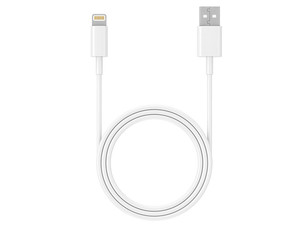 Tracer Cable USB 2.0 iPhone AM-lightning 1m, white