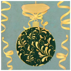 Decorative Christmas Gift Bags, 15x15 cm, Pack of 10