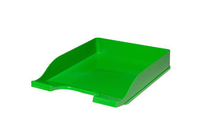 Plastic Letter Tray Colours 1pc, green