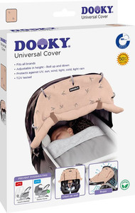 Dooky Universal Cover for Pram, Stroller, Car Seat Rose Origa