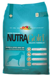 Nutra Gold Dog Food Holistic Salmon & Potato Adult Dog 3kg