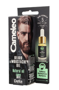 Delia Cosmetics Cameleo Men Beard & Moustache Natural Oil Care 10ml