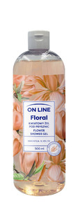 On Line Floral Shower Gel Magnolia & Melon 500ml