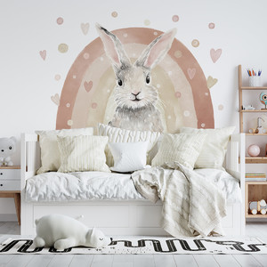 Wall Sticker Set 85x119cm - Rabbit