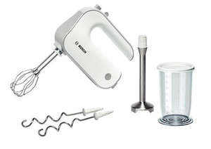 Bosch Hand Mixer MFQ 4070, white/silver