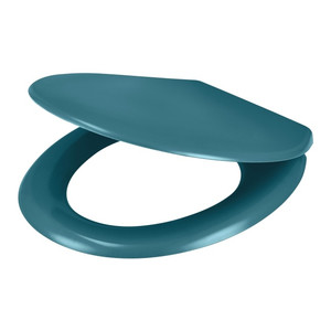 GoodHome Soft-close Toilet Seat Genoa, duroplast, blue