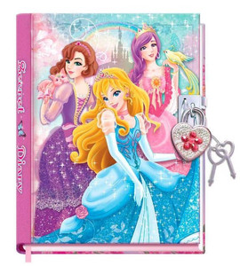 Pecoware Diary with Padlock Princesses 6+