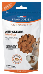 Francodex Odour Care Treats for Rabbits & Rodents 50g