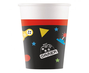 Party Paper Cups 200ml 8-pack Gaming