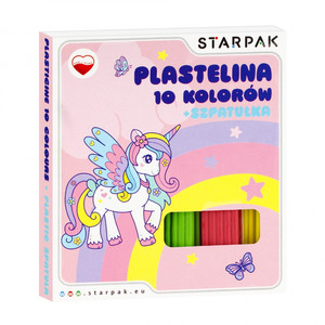 Plasticine Unicorn 10 Colours