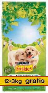 Friskies Dog Food Junior 15kg (12+3kg)