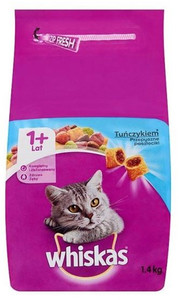 Whiskas Cat Food with Salmon 1.4kg