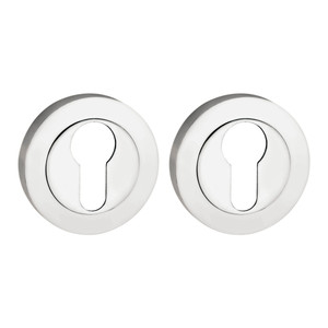 Schaffner Door Escutcheon Wing, chrome