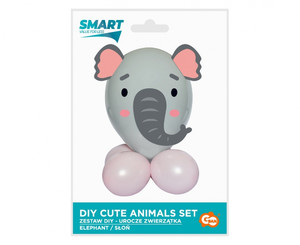 DIY Cute Animals Set Foil Balloon Elephant