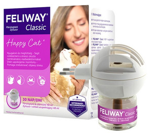 Feliway Classic for Cats Starter Set Diffuser + 1 Refill