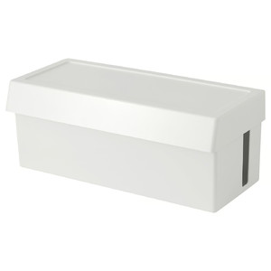 SÄTTING Cable management box with lid