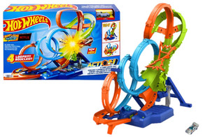 Hot Wheels® 4-Loop Crash-Out™ Track Set HXR70 5+
