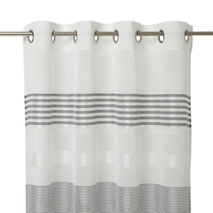 Curtain GoodHome Iris 140x260cm, grey