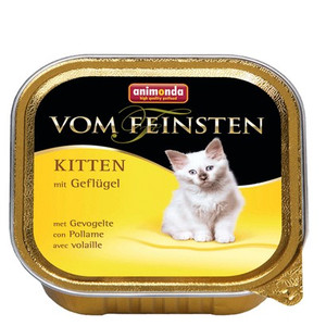 Animonda vom Feinsten Cat Food Kitten Poultry 100g
