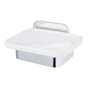 Bisk Soap Dish Tore, chrome