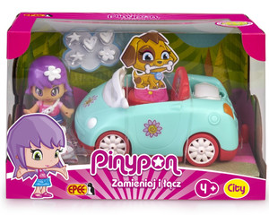 Pinypon City Turquoise Car 4+