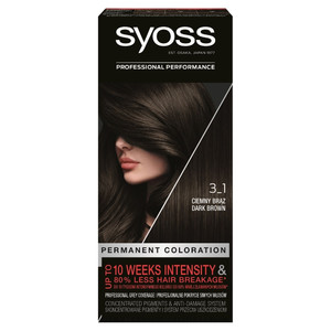 Schwarzkopf Syoss Hair Dye 3-1 Dark Brown 