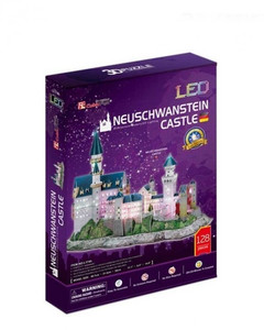 Cubic Fun 3D Puzzle Neuschwanstein Castle 128pcs 8+