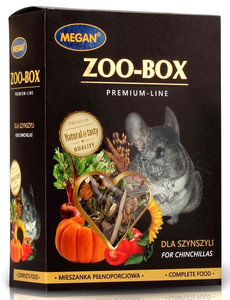 Megan Zoo-Box Complete Food for Chinchillas 420g