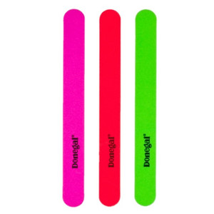 Paper Nail File Neon Play Straight 240/240, assorted colours