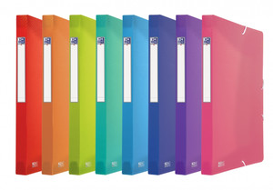 Expanding Accordion File Folder PP Oxford Urban 24x32mm 1pc, assorted colours