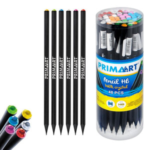 Prima Art Pencil HB with Crystal 48pcs