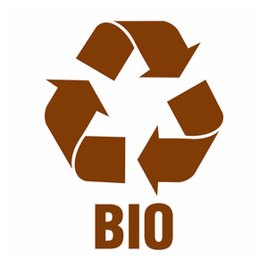 Waste Bin Sticker Bio