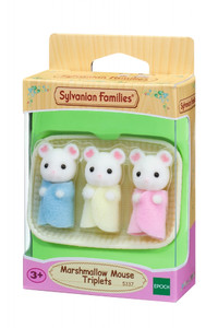 Sylvanian Families Marshmallow Mouse Triplets 3+