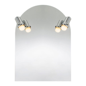 Bathroom Mirror with Lighting Cooke&Lewis Beauport 65x50cm