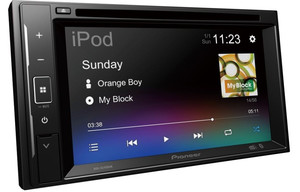 Pioneer Car Radio with 6.2" Touchscreen CD/DVD Tuner AVH-A240DAB