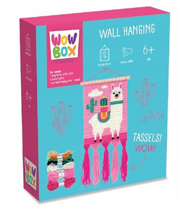 Wow Box Wall Hanging DIY Creative Set Llama 6+