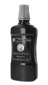 Beauty Formulas Mouthwash with Activated Charcoal 500ml