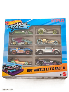 Hot Wheels Let's Race 8-pack 3+