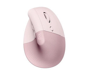 Logitech Optical Wireless Mouse Lift Rose Right Handed 910-006478